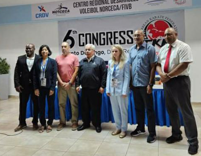 Frantz Délance, président de la FNKH élu vice-président du comité exécutif de la Fédération caribéenne de karaté (CKF)